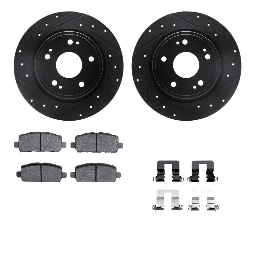 Dynamic Friction 8512-59105 Rotor Kit
