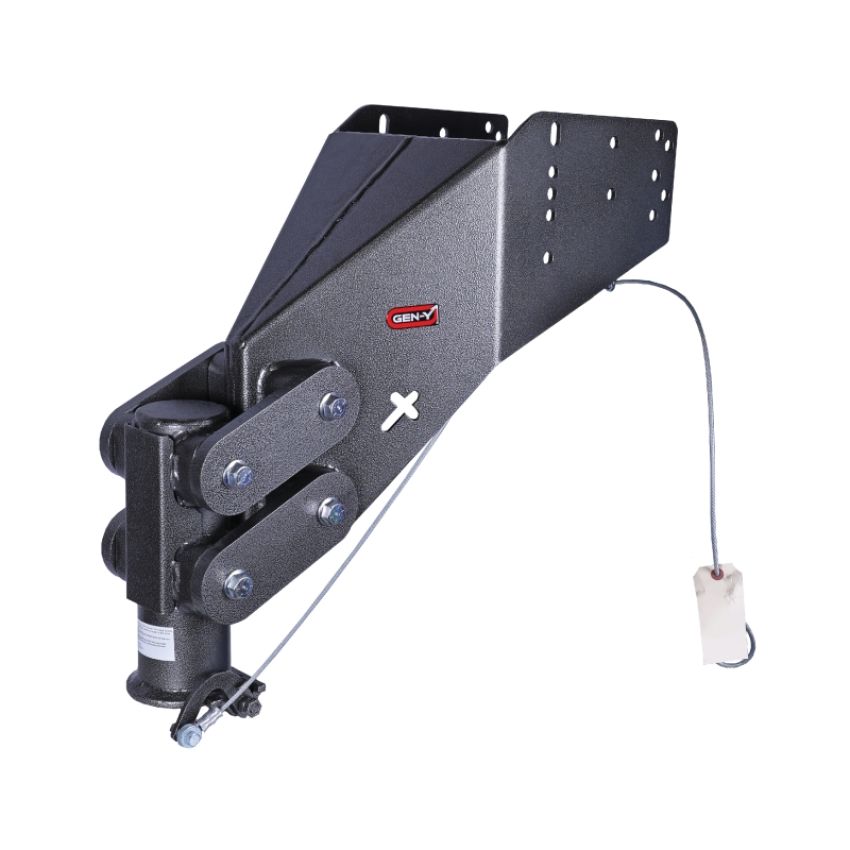 GEN-Y Hitch GH-8075AL Gen-Y Executive Torsion-Flex Auto 5th Wheel to Gooseneck 2-5/16in Coupler (4.5K-6.5K PW)