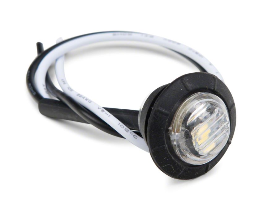 Raxiom U9914 Axial Series 3/4-In LED Marker Light- Clear Lens