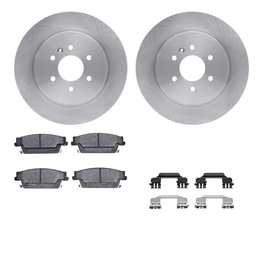Dynamic Friction 6612-46117 Rotor Kit