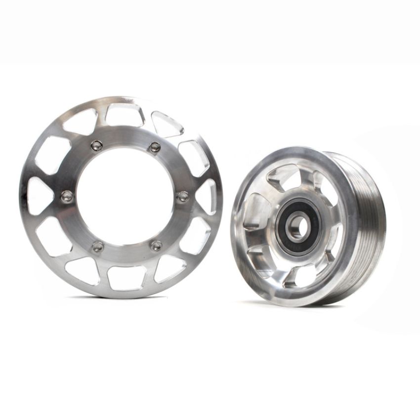 Industrial Injection 24FC09 07-18 Dodge Cummins 5.9L/6.7L Common Rail Billet Pulley Kit