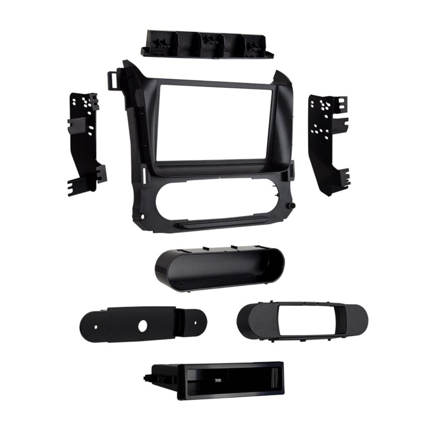Metra 99-3015G Double/Single DIN Installaton Dash Kit for 2015-Up Tahoe, Suburban and Yukon (Black)