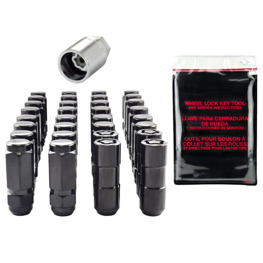 McGard (84844 9/16-18 MCG 8 LUG INSTALLATION KIT, BLACK (7/8 HEX)-OAL 2.5