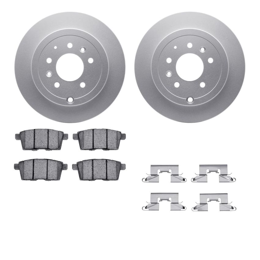 Dynamic Friction 4512-80093 Rotor Kit