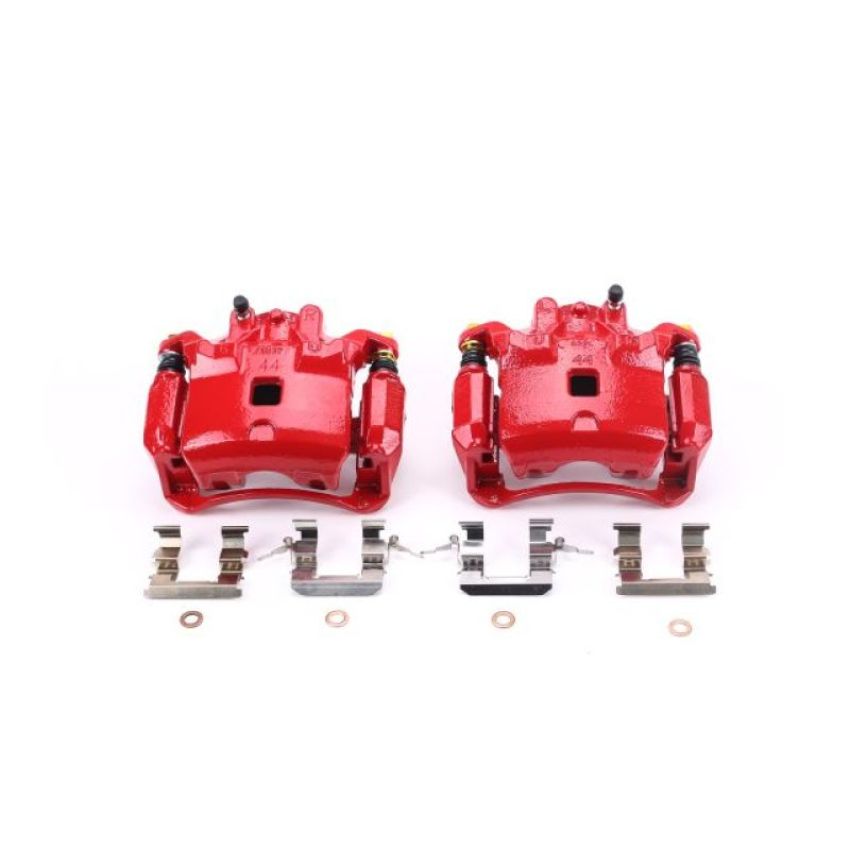 PowerStop S3306 Red Powder Coated Calipers
