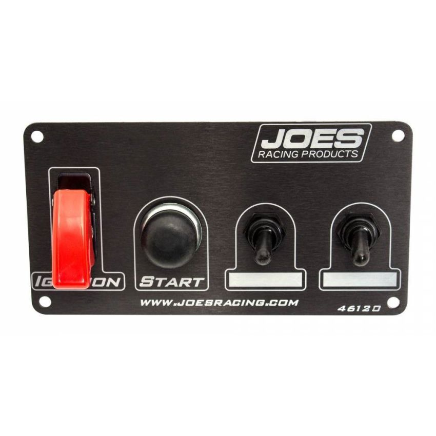 JOES RACING PRODUCTS JOE46120 Switch Panel Ing/Start w /2 Acc Switches No Light