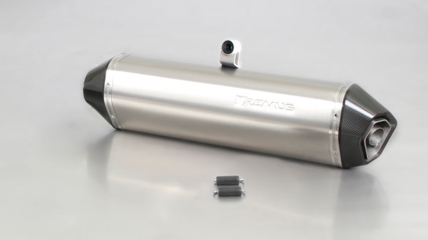 Remus 2008-12 BMW F 650 GS E8GS 52 kW Slip On