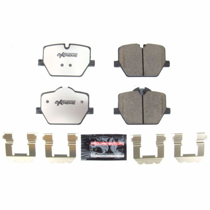 PowerStop Z26-2220 PowerStop - Z26 Performance Carbon-Fiber Ceramic Brake Pads with Hardware Kit