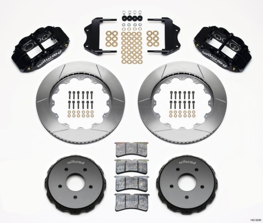 Wilwood 140-9296 Narrow Superlite 6R Front Hat Kit 14.00in 2004-2006 Pontiac GTO