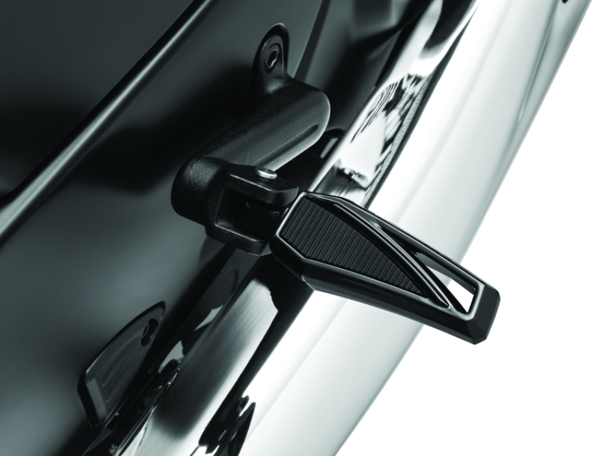 Kuryakyn 5761 Phantom Pegs Without Adapter Black