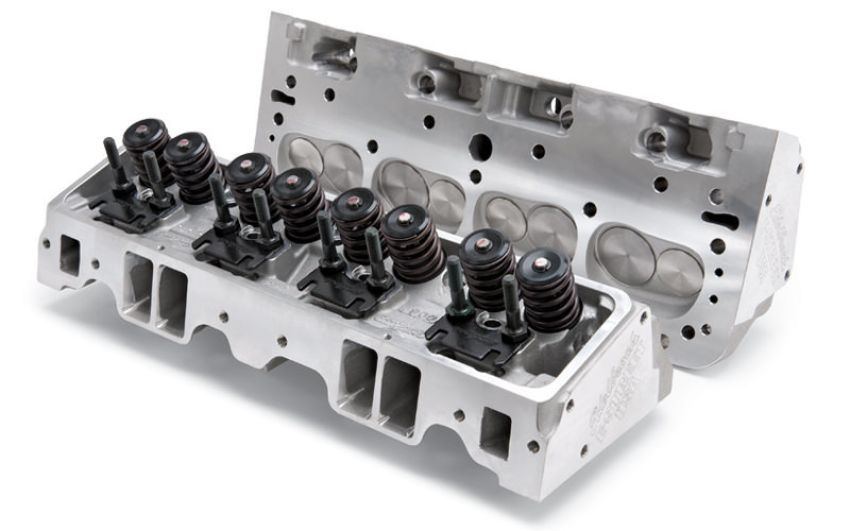 Edelbrock 5073 Cylinder Head E-Street SB Chevrolet 70cc (Complete Pair)