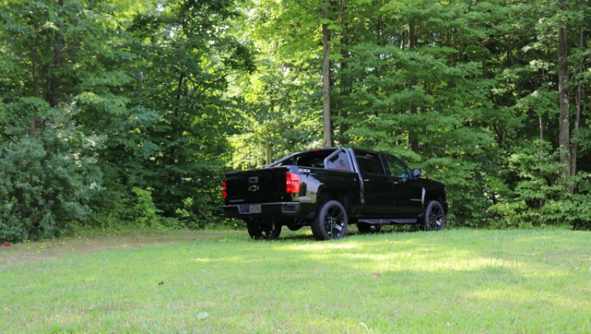 CORSA Performance 14848 Corsa 2014-2019 Chevy Silverado 1500 5.3L V8 CC / SB 3in Single Side Exit Touring Cat-Back Exhaust