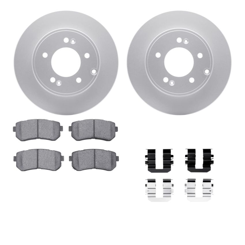 Dynamic Friction 4512-03125 Rotor Kit