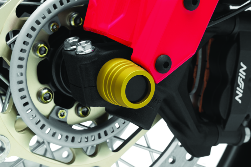 Kuryakyn 3829 Front Axle Slide CRF1000L/Adventure Gold