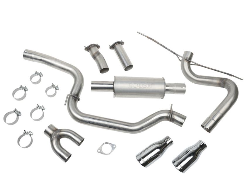 Roush 421610 2012-2019 Ford ST Focus Hi-Flow Performance Exhaust Kit