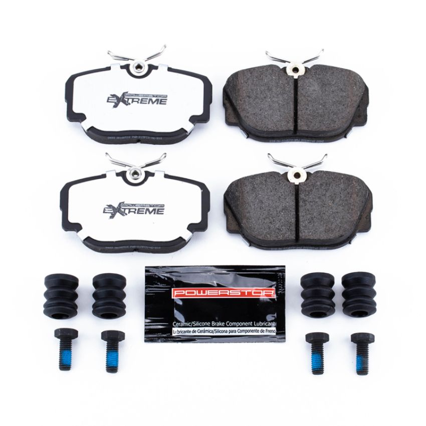 PowerStop Z26-493 PowerStop - Z26 Performance Carbon-Fiber Ceramic Brake Pads with Hardware Kit