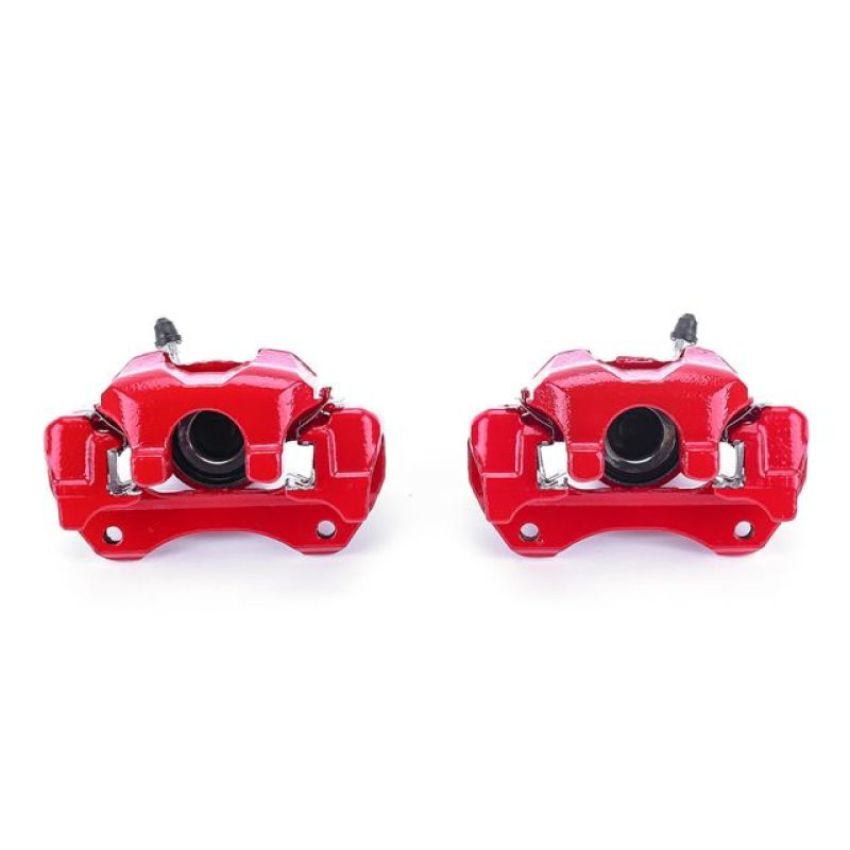 PowerStop S2684A Red Powder Coated Calipers