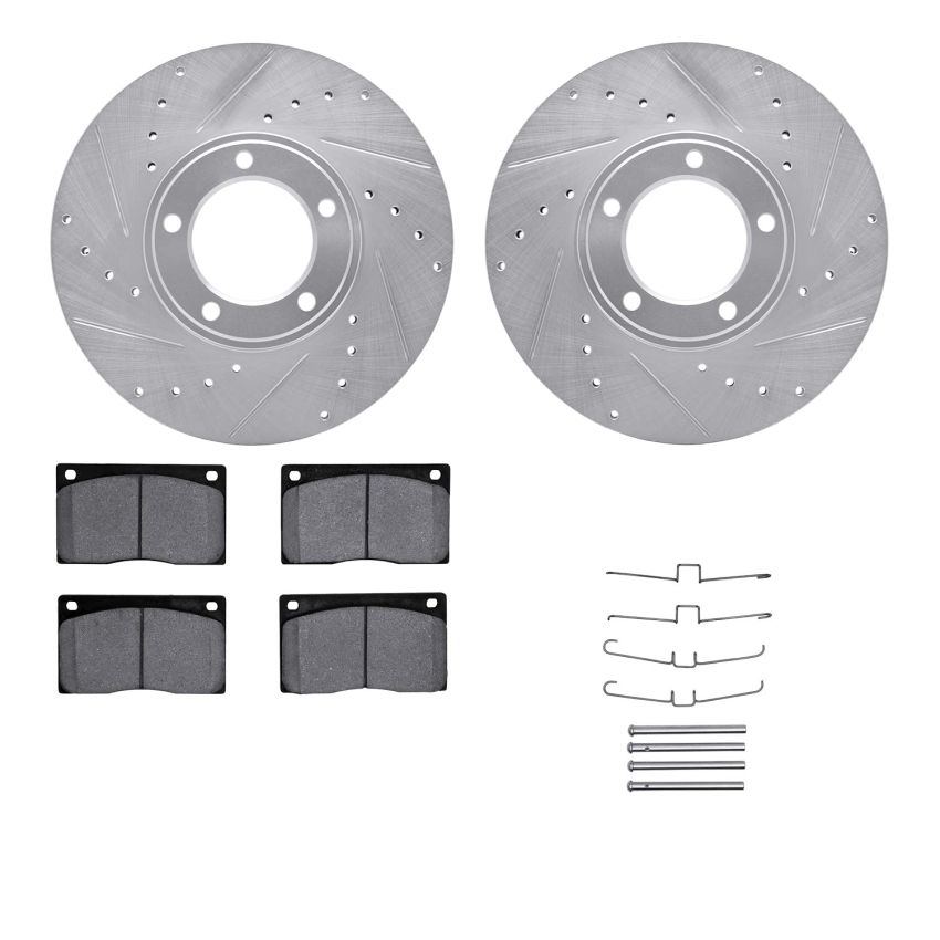 Dynamic Friction 7612-20001 Rotor Kit