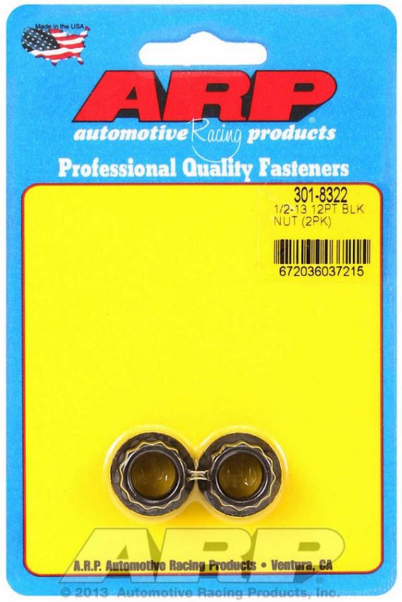ARP ARP301-8322 1/2-13 12pt Nut Kit 2pk