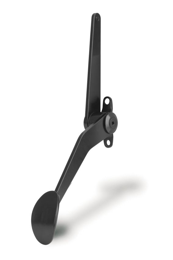 LOKAR LOKXSPO-6070 Steel Spoon Throttle Pedal Black