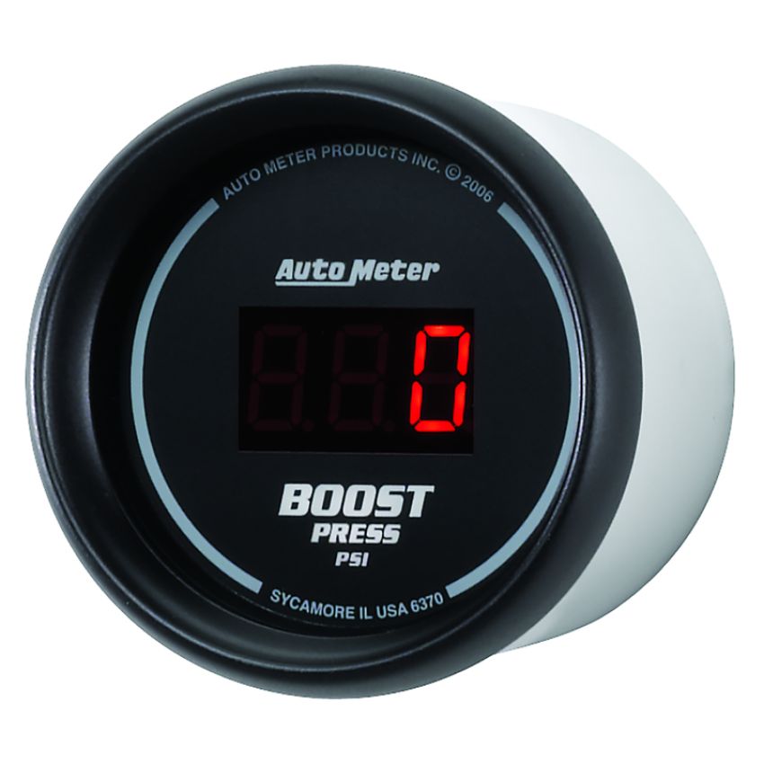 AutoMeter 6370 GAUGE, BOOST, 2 1/16