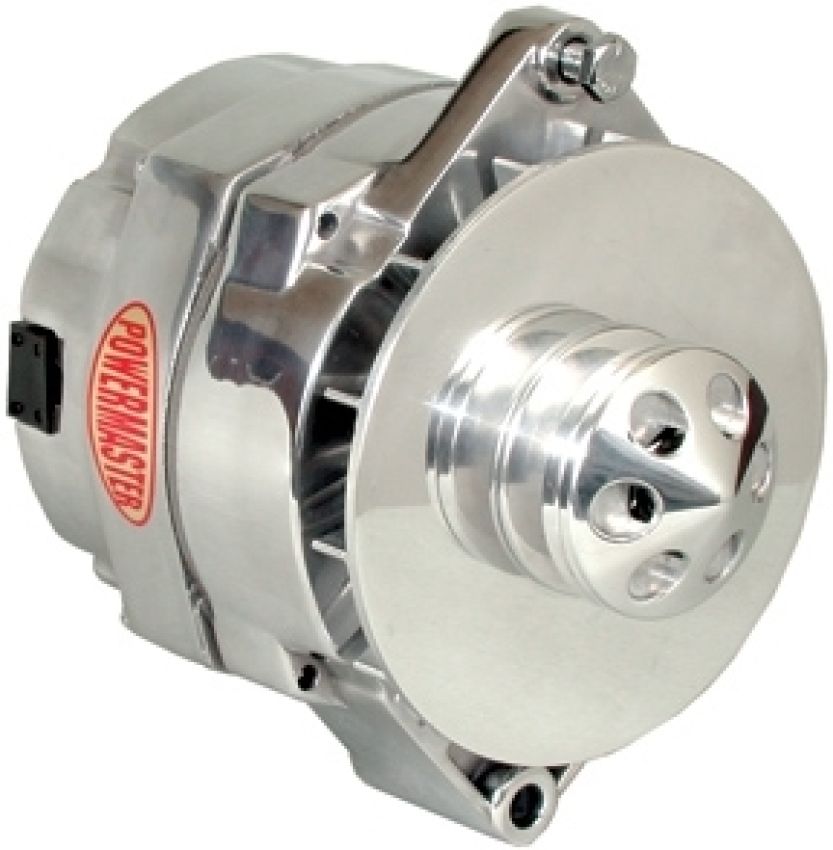 POWERMASTER PWM67294 Polished Delco 150amp Alternator 1 Wire