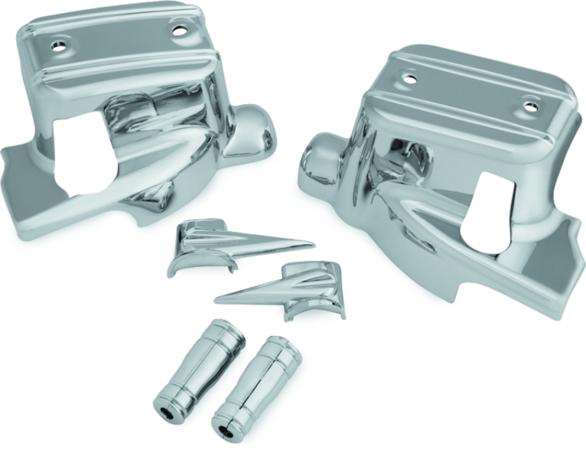 Kuryakyn 1739 Brake & Clutch Control Covers Chrome