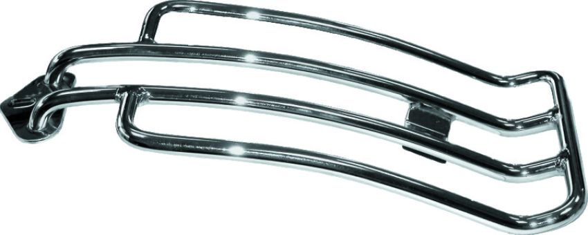 Bikers Choice 489911 91-05 Dyna Chrome Luggage Rack With Solo Seat