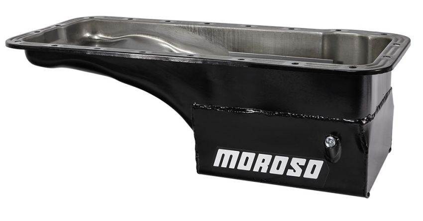 MOROSO MOR20609 Ford FE S/S Oil Pan - 7qt. Front Sump