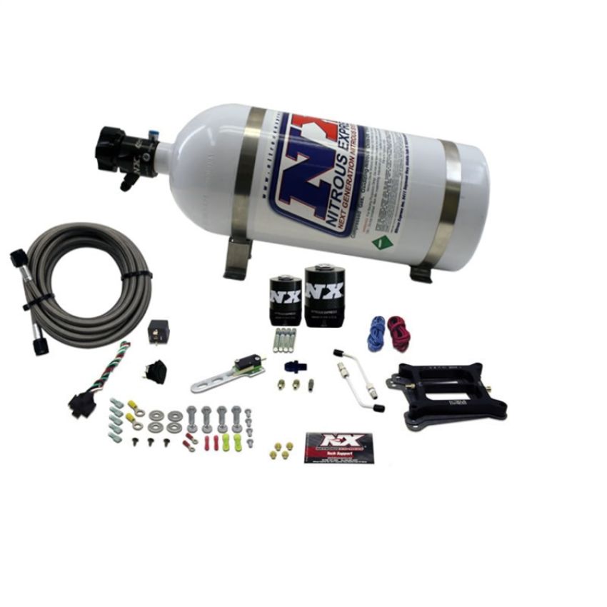 Nitrous Express 55040-10 4150 GASOLINE (RNC) WITH 10LB BOTTLE