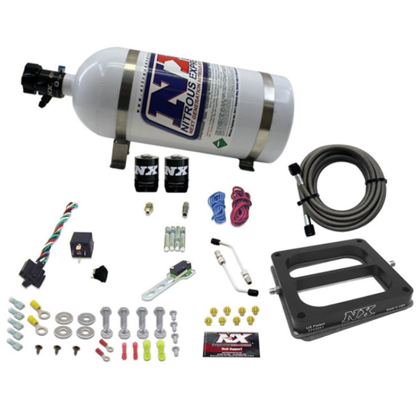 Nitrous Express 30075-10 Dominator/ALCOHOL (50-100-150-200-250-300HP) WITH 10LB BOTTLE