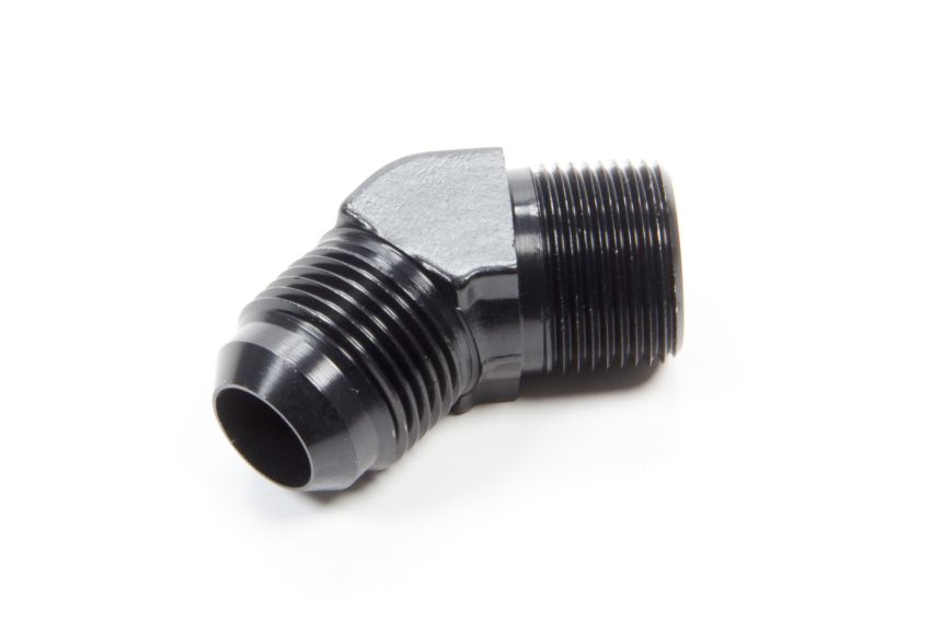 AEROQUIP AERFCM5025 45 Deg Alum #12 Flare 3/4in Black