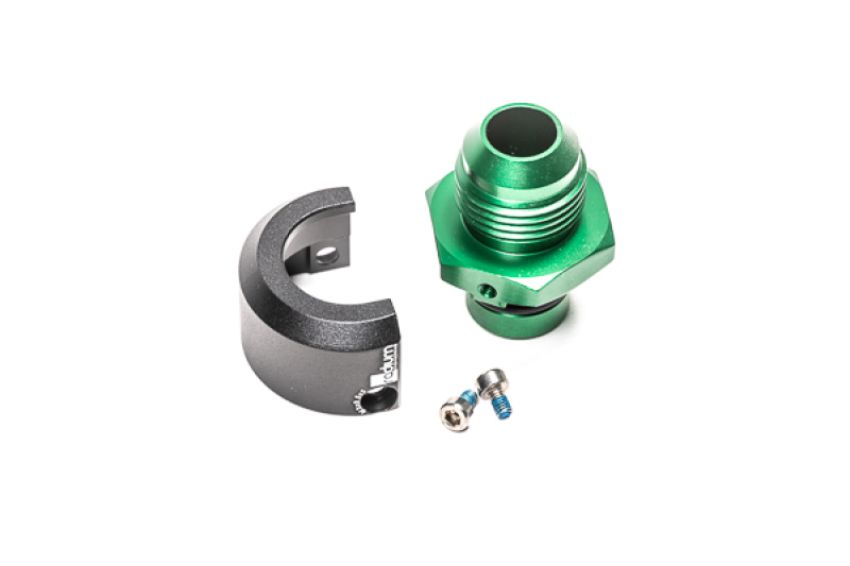 Radium Engineering 20-0858 V2 QUICK CONNECT, 15MM MALE TO 10AN MALE STRAIGHT