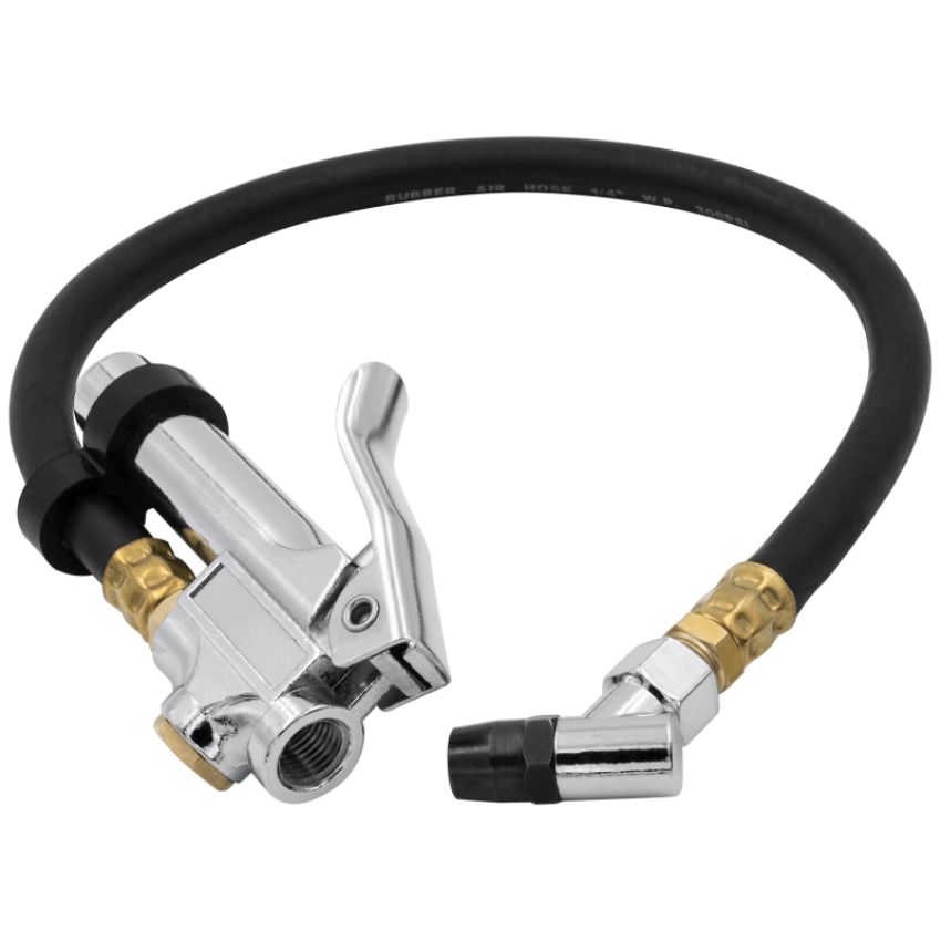 AutoMeter 2170 INFLATOR ASSEMBLY, TIRE PRESS, INCL. 18 IN. HOSE & 45 DEGREE BULLET CHUCK
