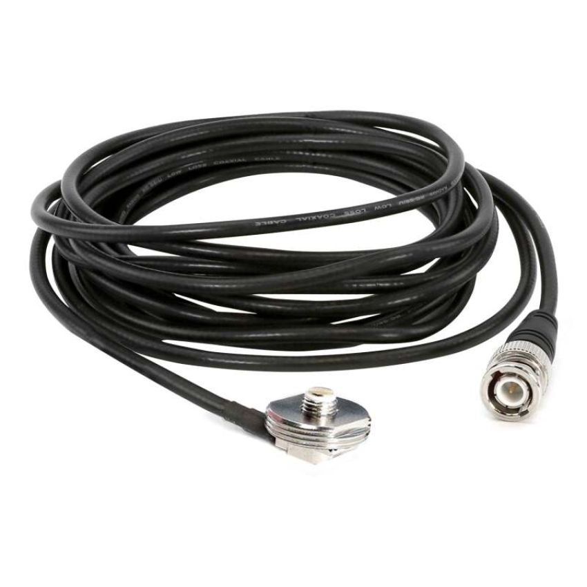 Rugged Radios NMO-MT-BNC 15 Ft Antenna Coax Cable with BNC Connector and 3/8 NMO Mount