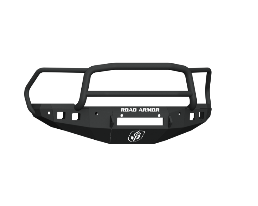 Road Armor 4162F5B-NW 16-18 Ram 2500 Stealth Front Bumper w/Lonestar Guard/6 Sensor Holes - Tex Blk