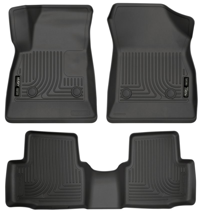 Husky Liners 99161 2016-2017 Chevrolet Cruze WeatherBeater Combo Floor Liners - Black