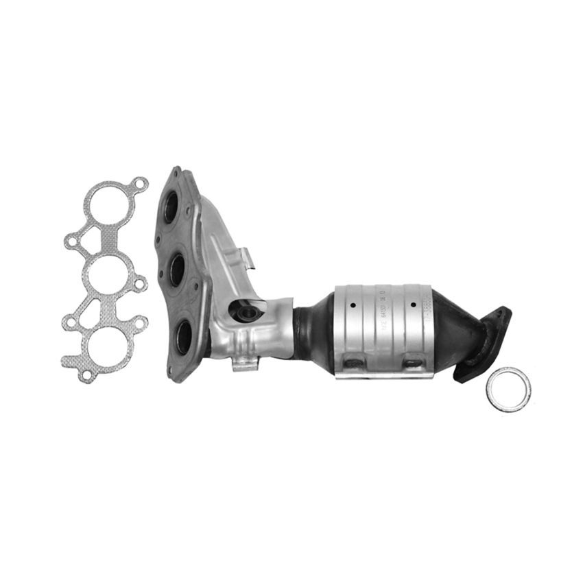 AP Exhaust 641301 Federal / EPA Catalytic Converter - Direct Fit w/ Integrated Manifold