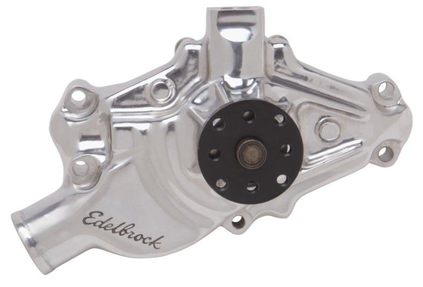 Edelbrock 8822 Water Pump High Performance Chevrolet 1971-1982 262-400 CI Corvette Short Style