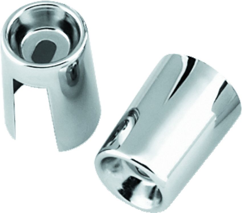 Bikers Choice 490830 65-74 XL L70-84 FL 71-86 FX Chrome Shock Stud Covers Replaces H-D 54704-65T Pr