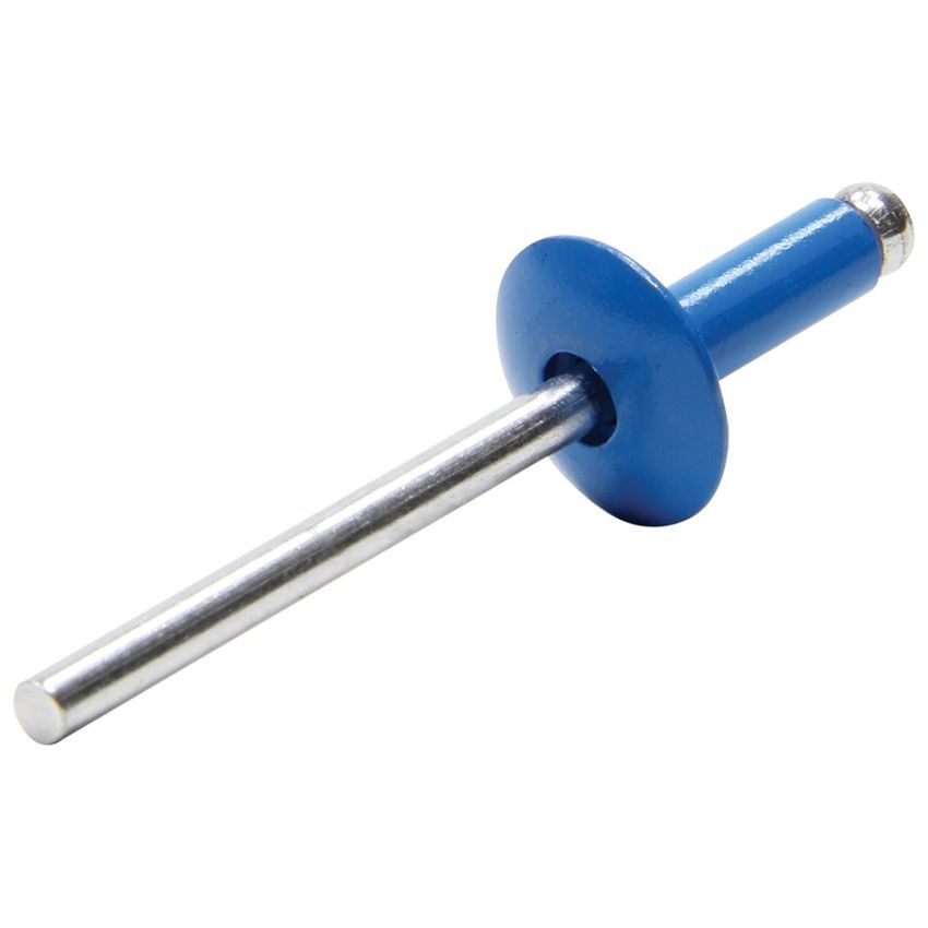 ALLSTAR PERFORMANCE ALL18054 Lg Hd Rivet Blue Alum 250pk