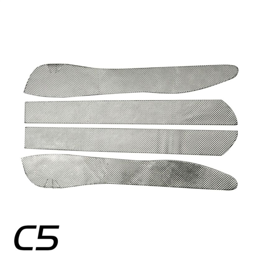 Design Engineering 50529 Transmission Tunnel Plate Shield Kit Chevy Corvette C5 4pc