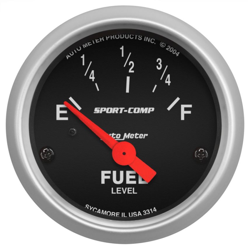 AutoMeter 3314 GAUGE, FUEL LEVEL, 2 1/16