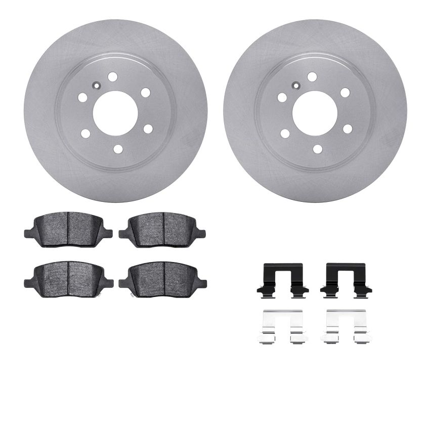 Dynamic Friction 6512-52103 Rotor Kit