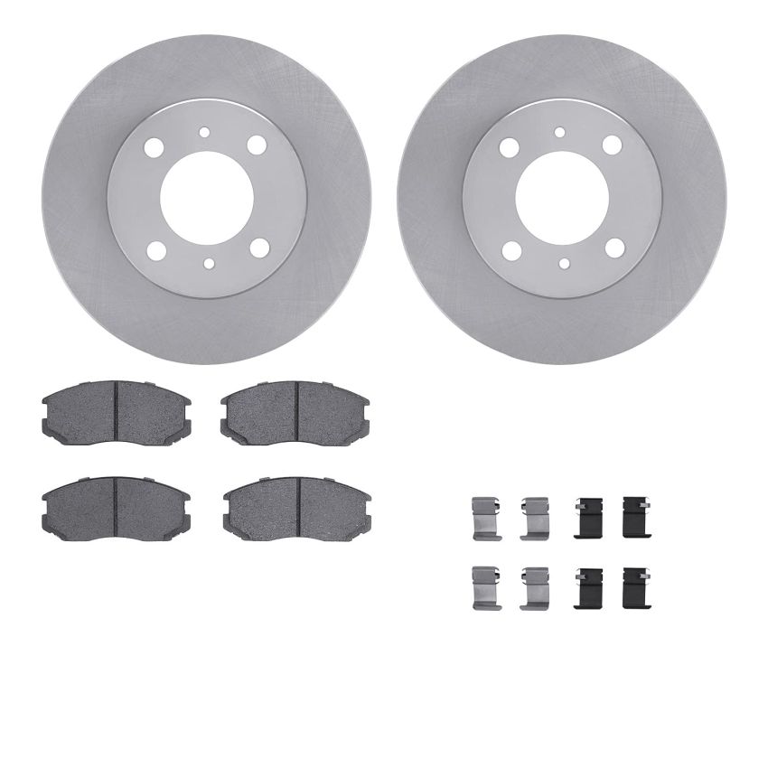 Dynamic Friction 6512-72167 Rotor Kit