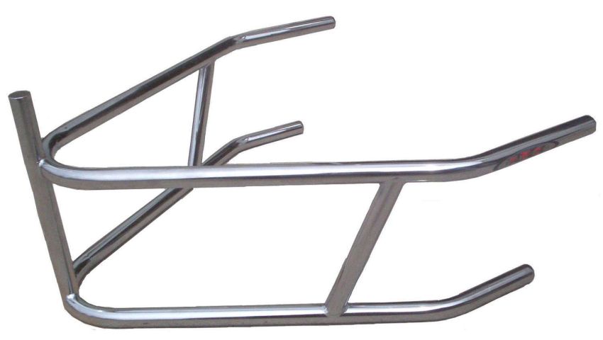 TRIPLE X RACE COMPONENTS TXRSC-BN-0006 Bumper w/ Braces Chrome Moly Sprint Car