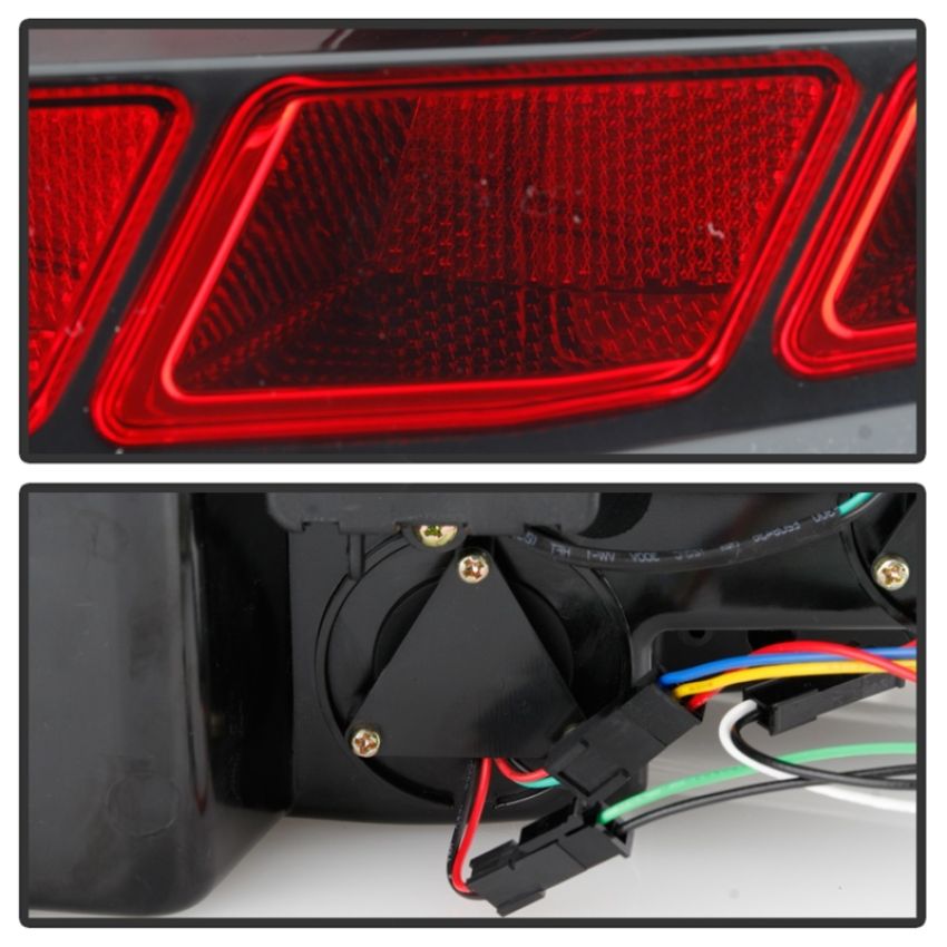 SPYDER 5085092 LED Tail Lights - Black