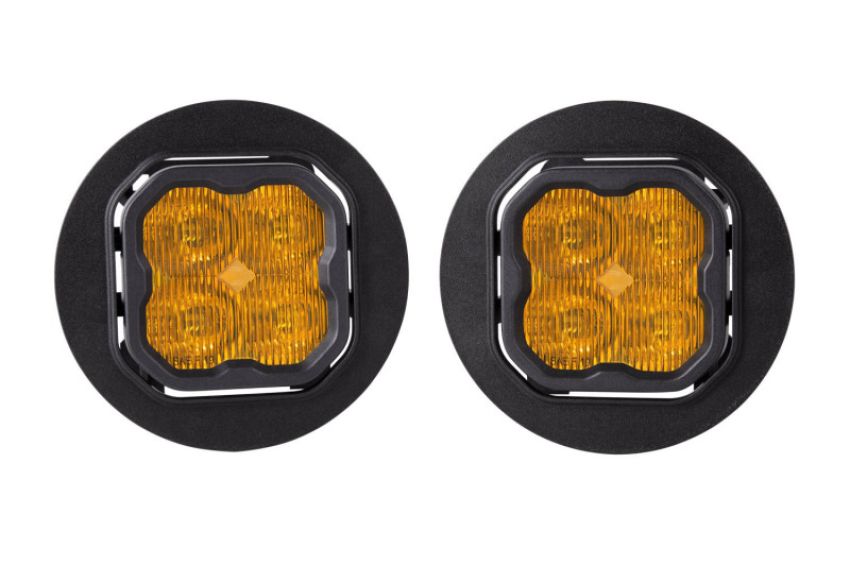 Diode Dynamics DD7074 SS3 Max Type OB Kit ABL - Yellow SAE Fog