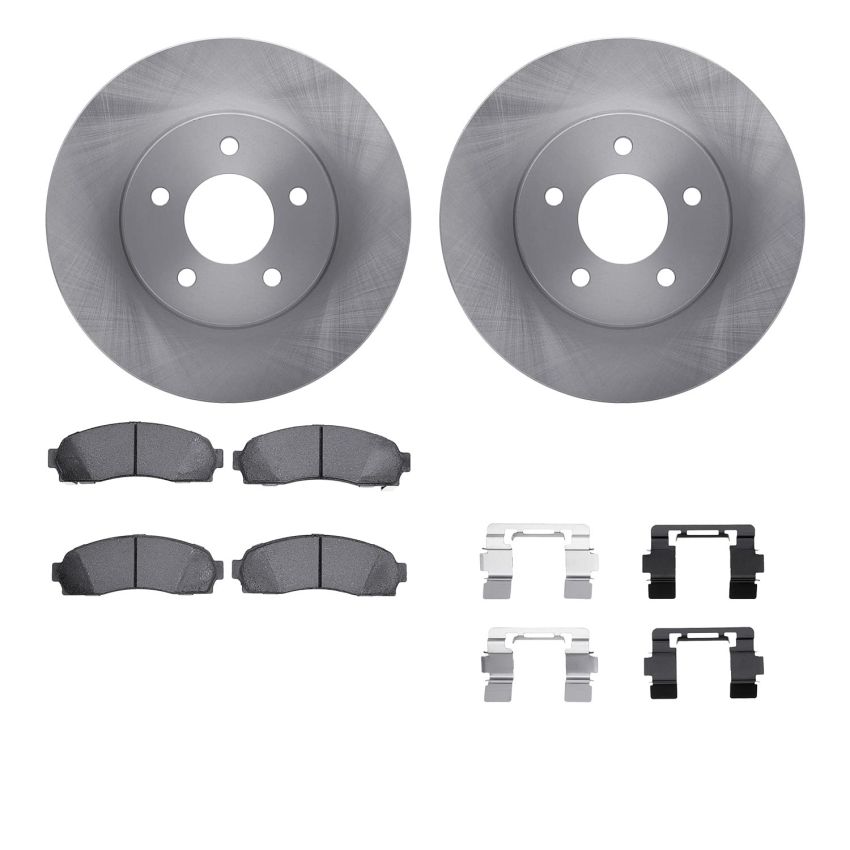 Dynamic Friction 6512-47293 Rotor Kit