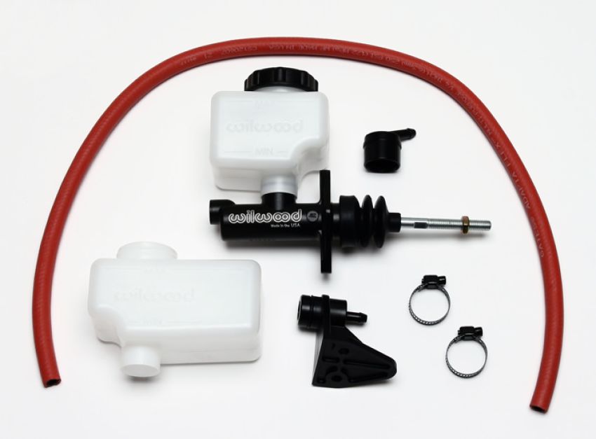Wilwood 260-13621 Short Remote M/C Kit 7/8in Bore 3/8in-24 Banjo Outlet